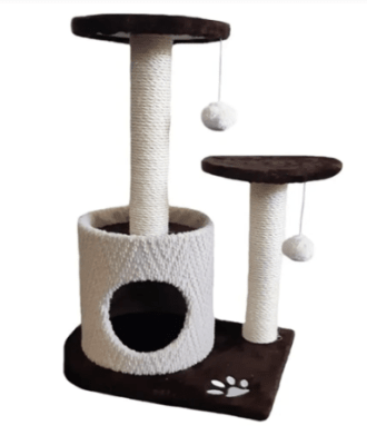 mp rascador torre con cueva y pedestales