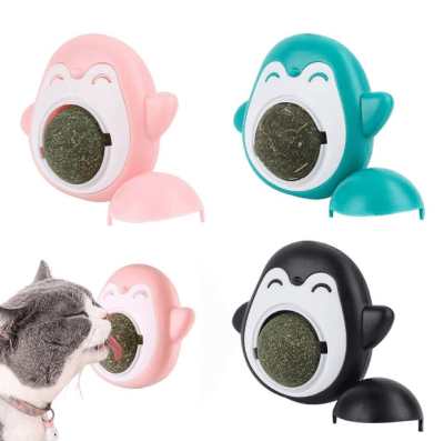 wonder cat bola catnip pinguino