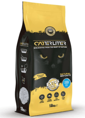 arena catterlitter carbon activo