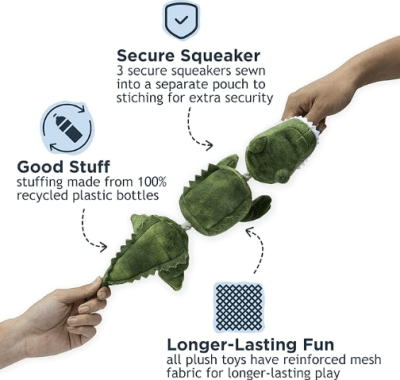 tall tails cocodrilo articulado
