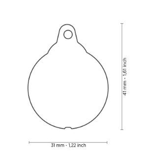 placa my family big ladybug