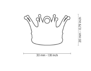 placa my family crown