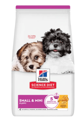 hills small y toy puppy