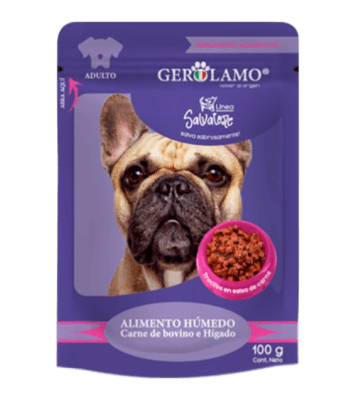 gerolamo pouch perro adulto 100gr