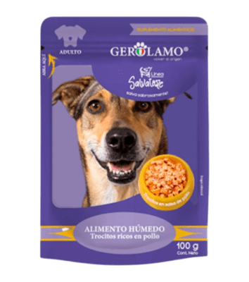 gerolamo pouch perro adulto 100gr