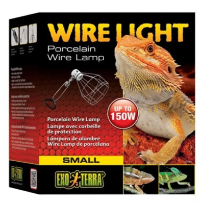 Exoterra lampara de porcelana rejillas