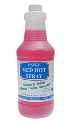su-per red hot spray