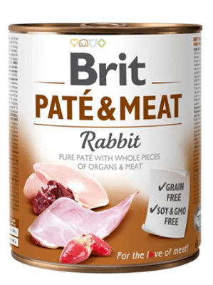 brit care pate&meat conejo