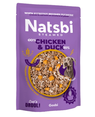 natsbi steamed pollo/pato