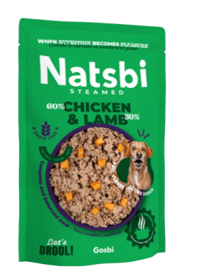 natsbi steamed pollo/cordero