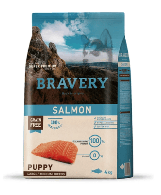 bravery salmon puppy lym breed