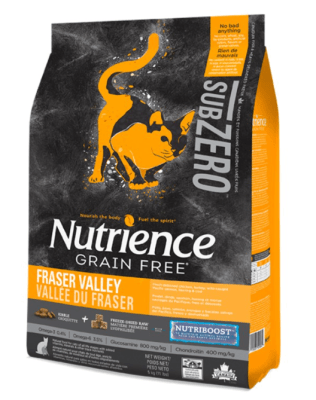 nutrience subzero valley gato