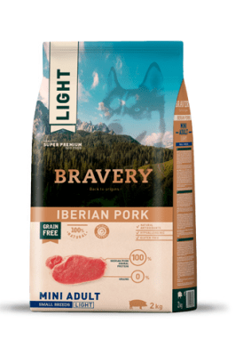 bravery cerdo iberico adulto mini breed