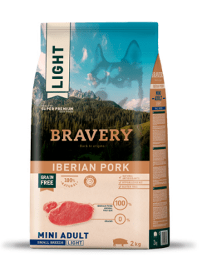 bravery light cerdo iberico adulto mini breed