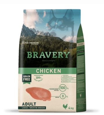 bravery pollo adulto lym breed
