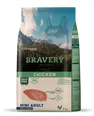 bravery pollo adulto small breed
