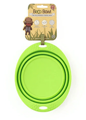 beco travel bowl verde