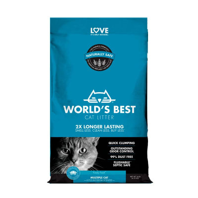 arena world's best cat litter lotus blossom
