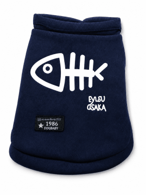 chaleco azul fish