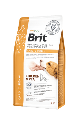 brit vet diet cardio-renal perro