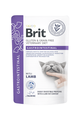 brit vet diet gastro pouch gato