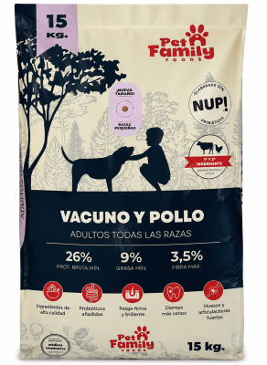 pet family vacuno/pollo SB