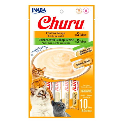 churu gato pollo pack variedades 50 uni