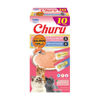 churu gato variedad x10 salmon