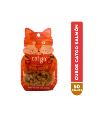 CATGO cubitos de salmon