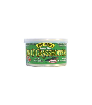 zoo med's can o' grasshoppers