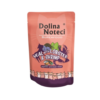 dolina superfood gato ternera/langosta/camaron