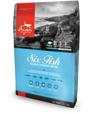 orijen six fish perro