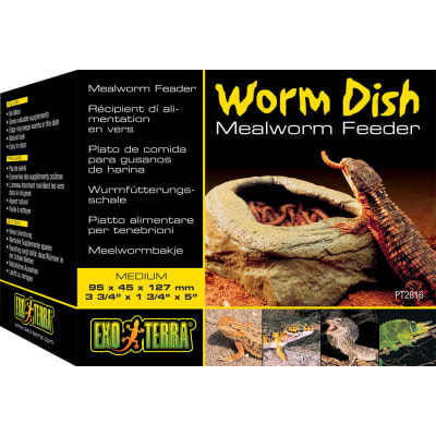 exoterra alimentador gusano