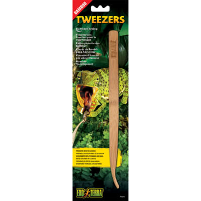 exoterra pinzas de alimentacion bamboo