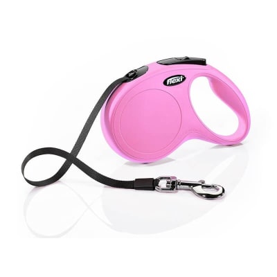 flexi trailla retractil classic Rosado 5m