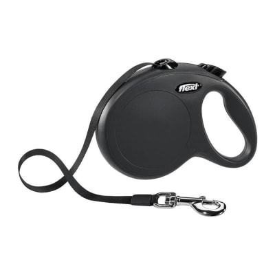 flexi trailla retractil classic Negro 5m