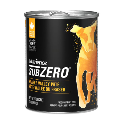 nutrience subzero perro lata fraser valley