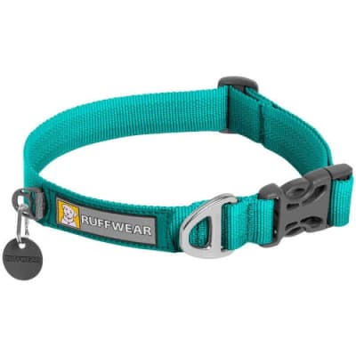 ruffwear front range collar aurora teal