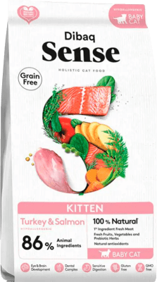 sense kitten pavo/salmon