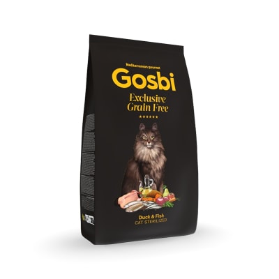 gosbi exclusive GF gato est pato/pescado