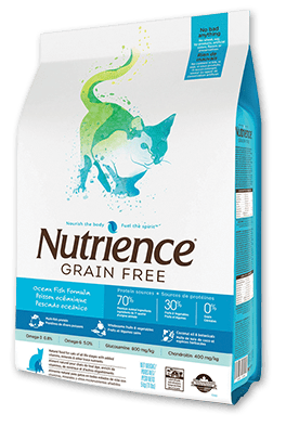 nutrience grain free pescado gato