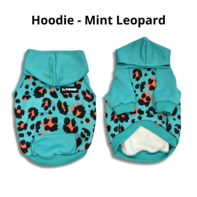 petlounge hoodie mint leo