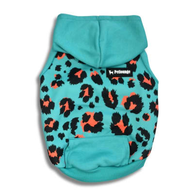 petlounge hoodie mint leo