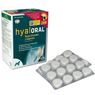 hyaloral raza grande 120 comp