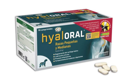 Hyaloral razas pequeñas y medianas 90 comp