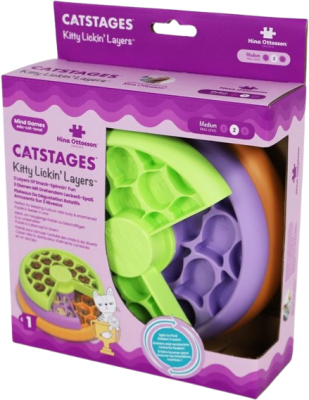 catstages comedero lickin layer