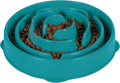 oh comedero lento turquesa