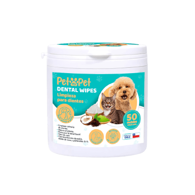 PETmyPET dental wipes