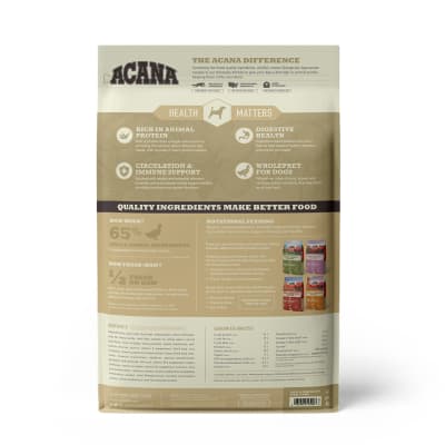 acana duck & pear perro