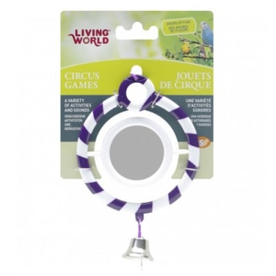 lw jueguete ave con espejo morado